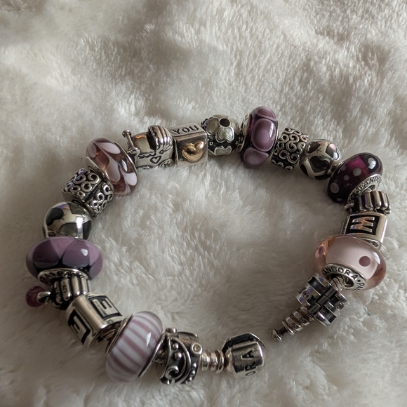 Authentic Pandora Baby Carriage Charm Sterling Silver 925 ALE Baby Pram New Mom - Picture 4 of 5